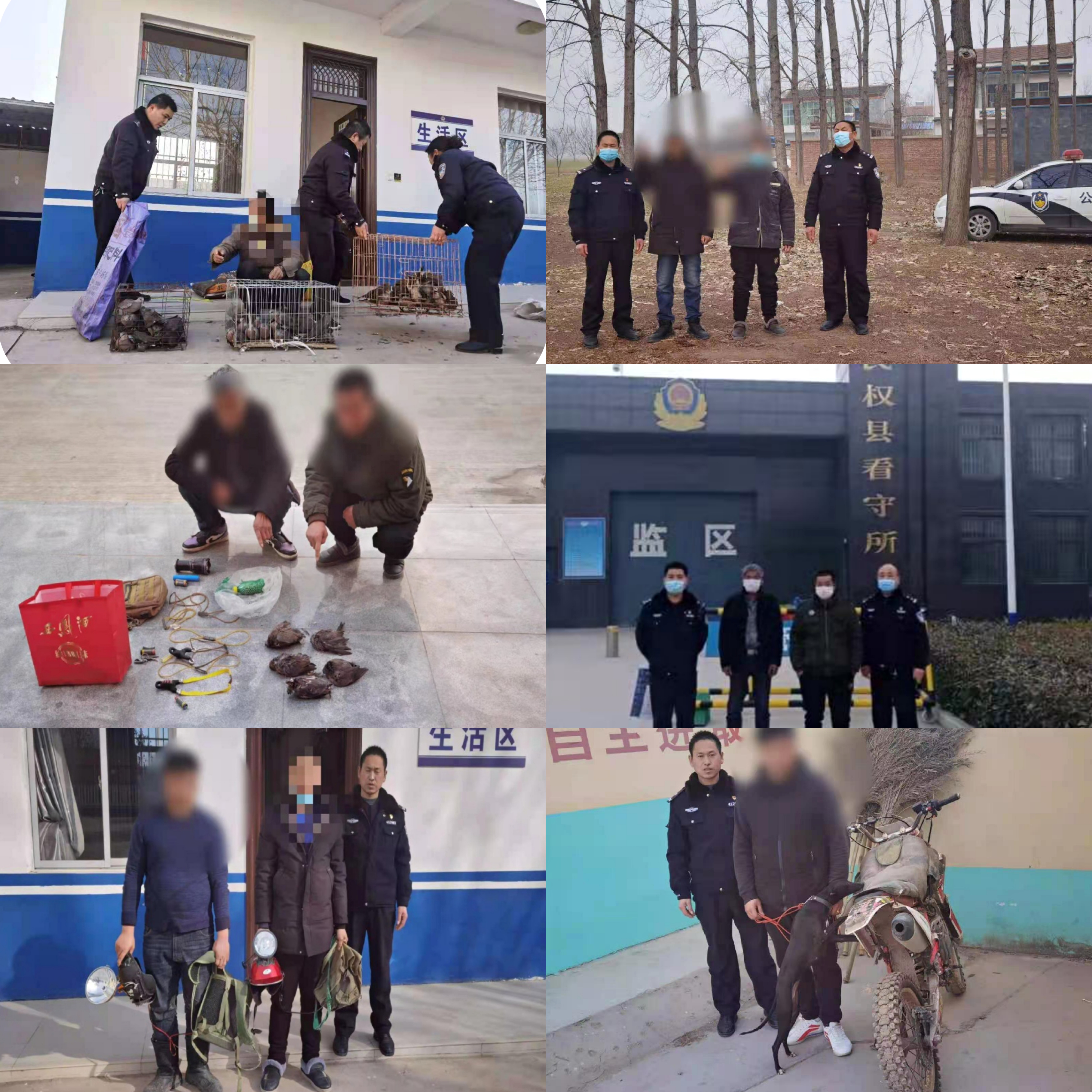 民權(quán)森林公安破獲3起非法狩獵案和1起掩飾、隱瞞犯罪所得罪案
