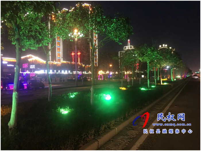 城管局路燈所：喜迎新春佳節(jié)，景觀亮化先行