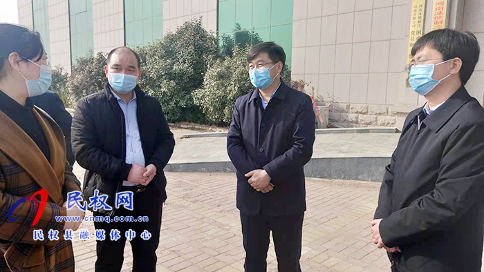 縣領(lǐng)導(dǎo)慰問高新區(qū)企業(yè)留守人員