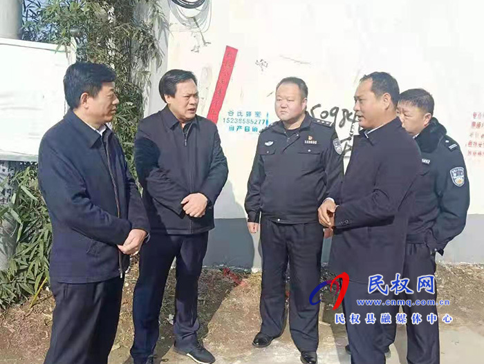 縣領(lǐng)導(dǎo)孟祥亮、陳鴻志到雙塔鎮(zhèn)調(diào)研信訪穩(wěn)定工作