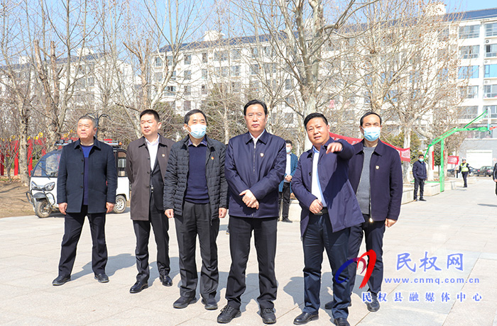 市人大常委會副主任、縣委書記姬脈常調研指導村（社區(qū)）“兩委”換屆工作
