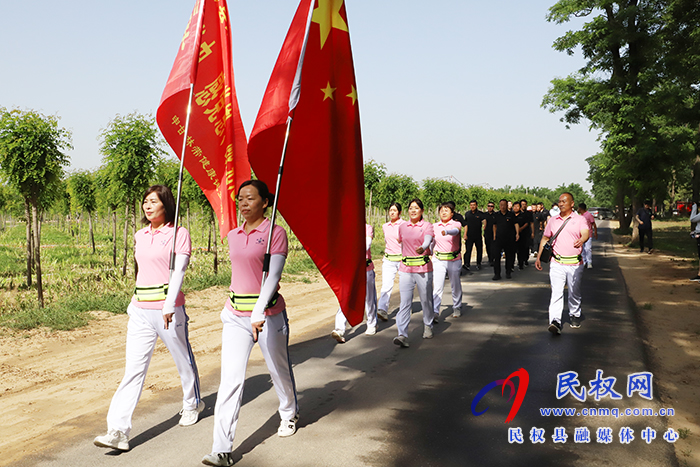 縣政協(xié)：開展“學黨史、感黨恩、跟黨走”深化黨史學習教育徒步活動