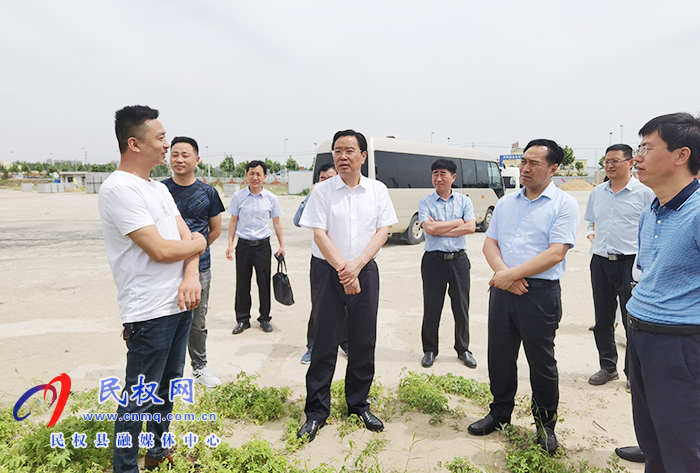 市人大常委會(huì)副主任、縣委書(shū)記姬脈常調(diào)研我縣重點(diǎn)項(xiàng)目建設(shè)情況