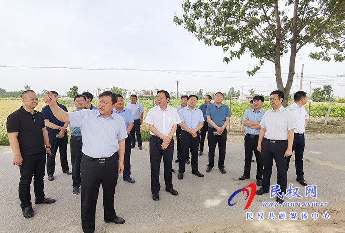 市人大常委會(huì)副主任、縣委書(shū)記姬脈常調(diào)研我縣重點(diǎn)項(xiàng)目建設(shè)情況