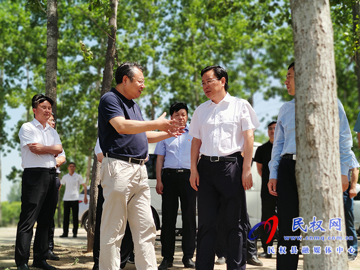 市委常委、常務副市長吳祖明到民開展巡河調(diào)研工作