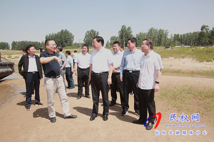 市委常委、常務副市長吳祖明到民開展巡河調(diào)研工作