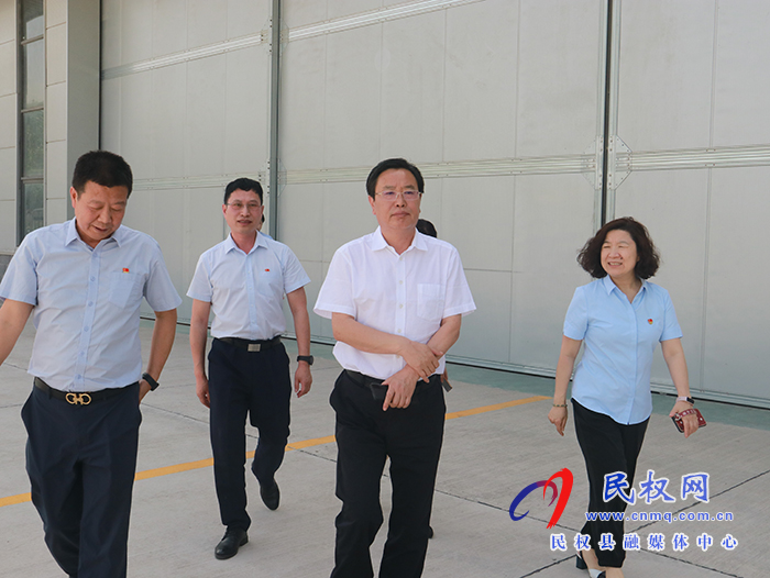 市人大常委會副主任、縣委書記姬脈常赴周口西華通用機(jī)場參觀考察
