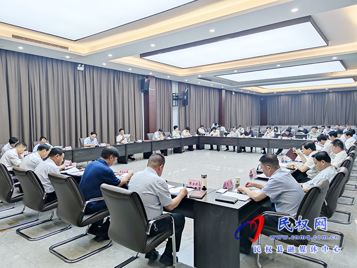 市人大常委副主任、縣委書記姬脈常主持召開縣委理論學(xué)習(xí)中心組會議