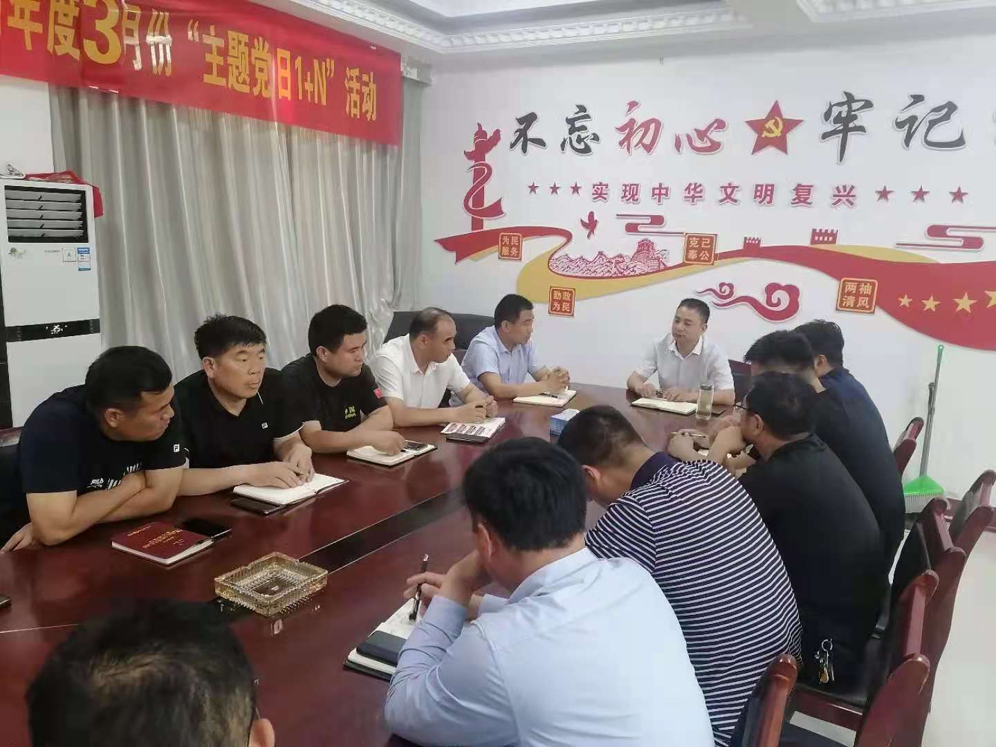 北關(guān)鎮(zhèn)學(xué)黨史、抓穩(wěn)定