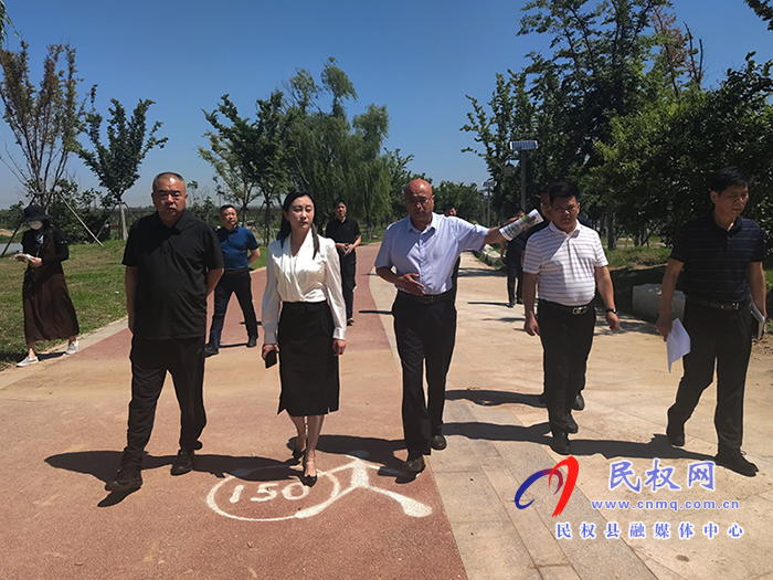 副縣長朱琳調研全域旅游4A級景區(qū)建設工作