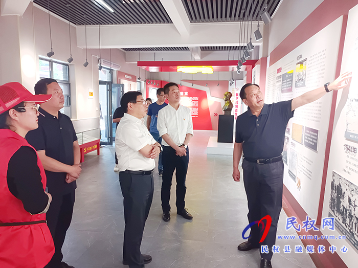 河南省委黨史研究室二級巡視員、一處處長宋倫一行到民調(diào)研黨史教育工作