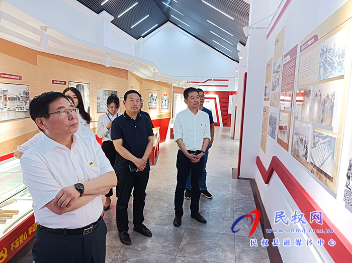 河南省委黨史研究室二級巡視員、一處處長宋倫一行到民調(diào)研黨史教育工作