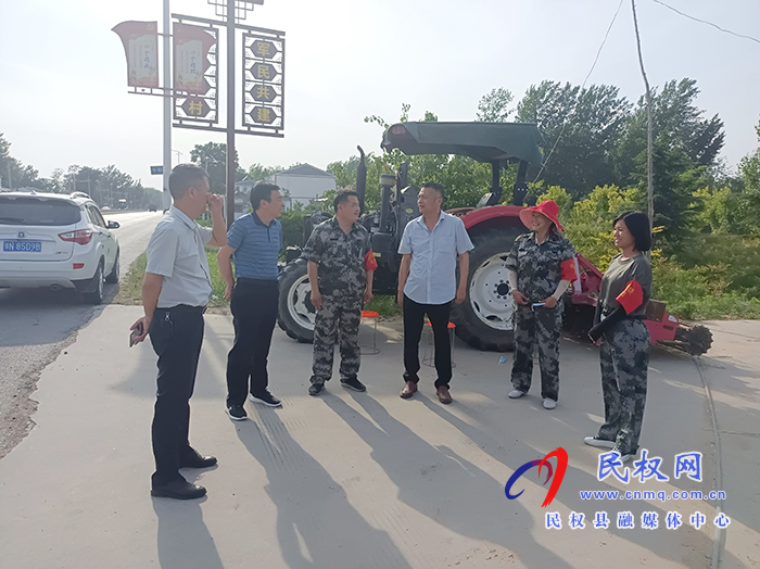 縣黨史學習教育督導組督導“我為群眾辦實事，服務三夏當先鋒”主題活動開展情況