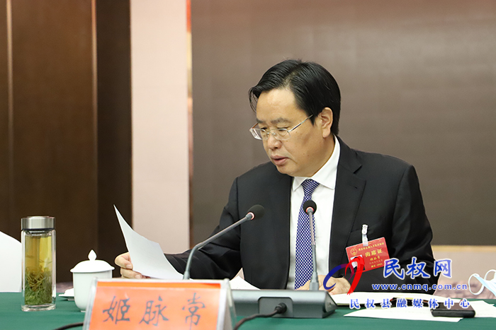 商丘市第五屆人民代表大會第五次會議的民權縣代表團第一次會議召開 商丘市第五屆人民代表大會第五次會議的民權縣代表團第一次會議召開