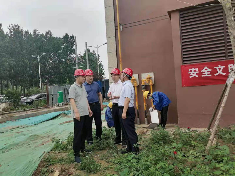 縣長張團結督導我縣燃氣安全生產(chǎn)工作