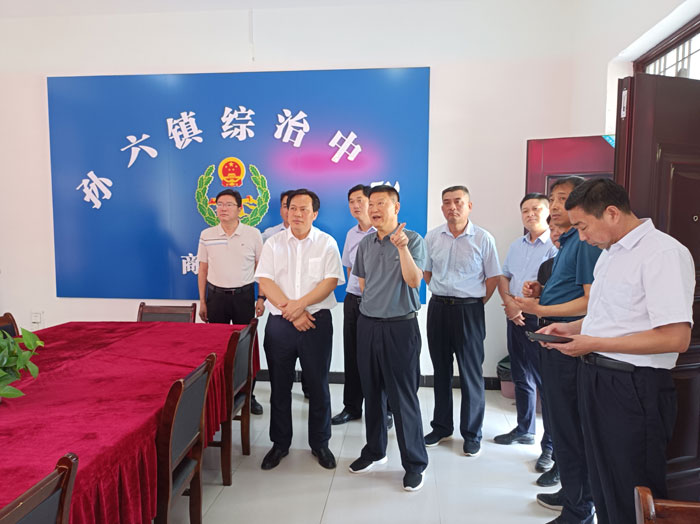 省、市聯(lián)合督導組蒞民督導安全信訪維穩(wěn)工作