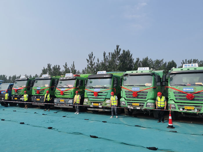 濮陽至湖北陽新高速公路、豫魯省界至寧陵段項(xiàng)目開工儀式在民舉行
