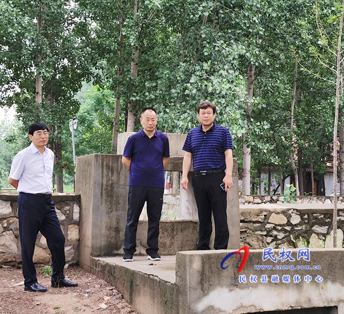 縣政協(xié)主席周明河開展巡河工作