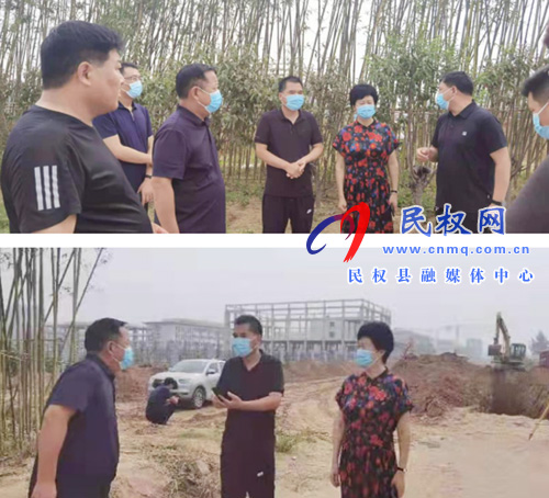 縣人大常委會主任周燕深入到民權(quán)鯤鵬學(xué)校北海路、曙光路現(xiàn)場查看道路建設(shè)施工進(jìn)度