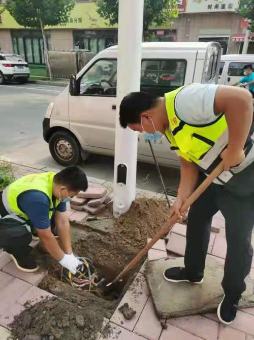 城管局路燈所：防疫情、保亮化、促安全