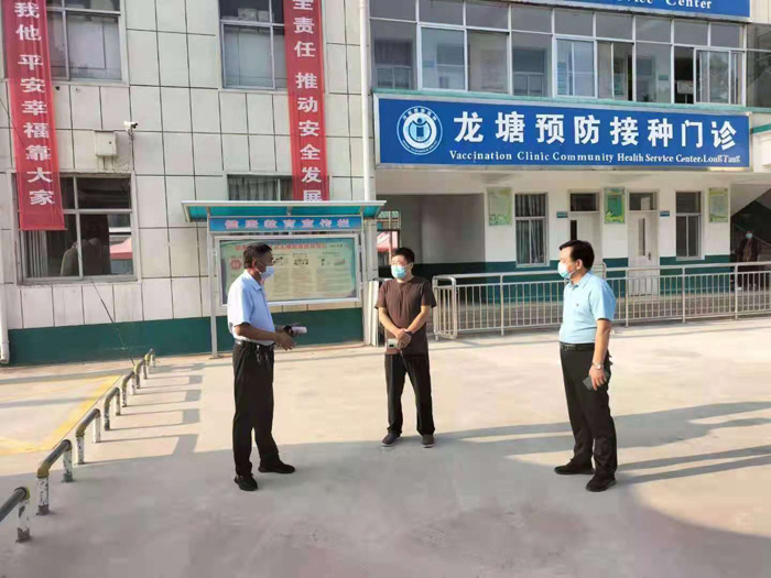 縣人大副主任李新軍再次到龍?zhí)伶?zhèn)督導(dǎo)疫情防控工作