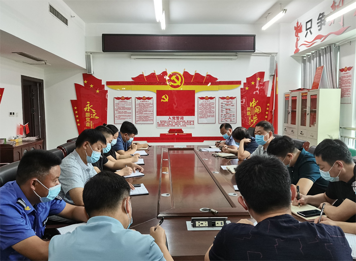縣規(guī)劃中心傳達貫徹省、市、縣疫情防控工作電視電話會議精神