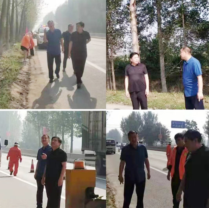 副縣長陳進領(lǐng)到國省道干線公路督導(dǎo)調(diào)研人居環(huán)境整治工作