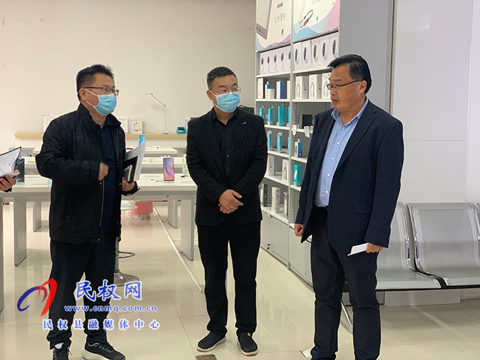 縣委常委、宣傳部長、副縣長畢道喜督導(dǎo)全國文明城創(chuàng)建工作