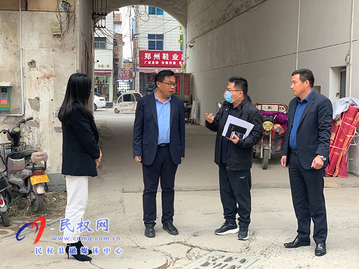 縣委常委、宣傳部長、副縣長畢道喜督導(dǎo)全國文明城創(chuàng)建工作