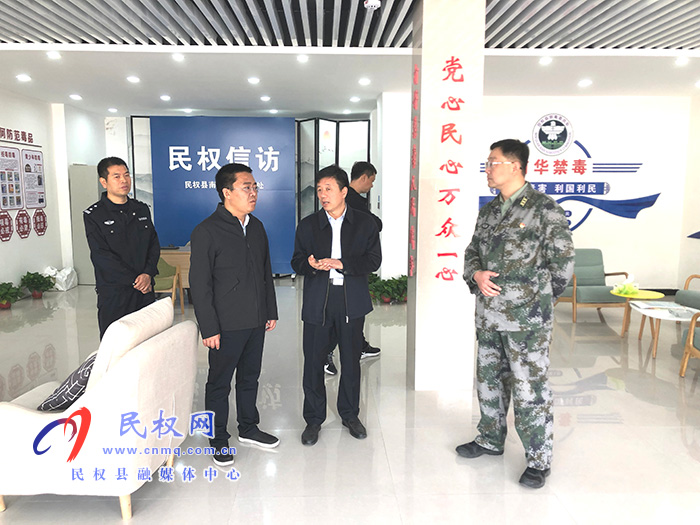 縣領(lǐng)導(dǎo)陳鴻志、潘俊琦檢查指導(dǎo)全國文明城市創(chuàng)建等工作