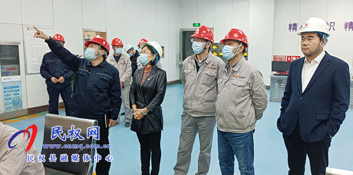 縣委副書記、縣長王靜嫻到國能民權(quán)熱電有限公司調(diào)研