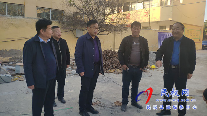 縣委常委、宣傳部長、副縣長畢道喜督導省市民生實事落實情況