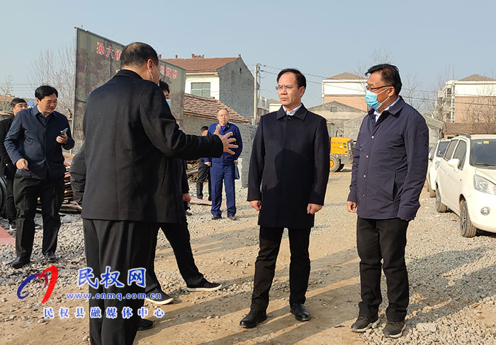縣領(lǐng)導(dǎo)王景義、畢道喜督導(dǎo)檢查省市民生實(shí)事等工作