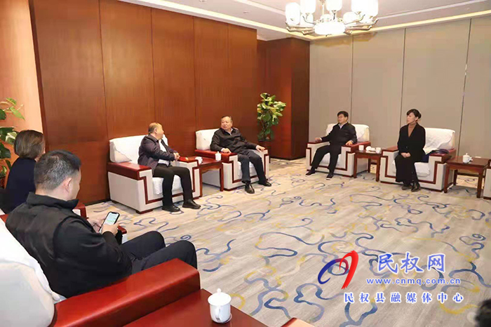 市委副書記吳祖明會見航天建筑設計研究院有限公司黨委書記、董事長馬向東一行