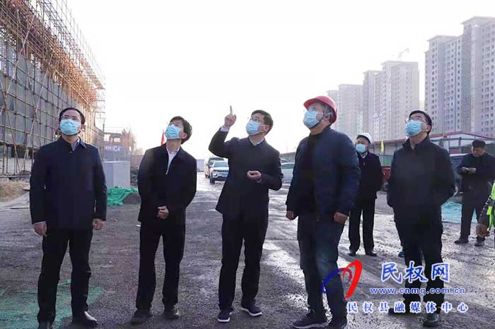縣委書記張團結深入高新區(qū)調研重點項目建設進展情況