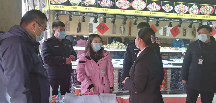 老顏集鄉(xiāng)開展疫情防控、安全生產(chǎn)、食品安全檢查