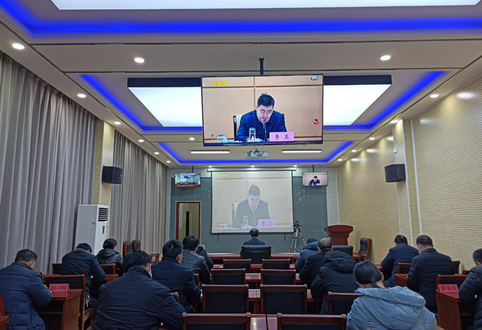 我縣組織收聽收看全省重大項目建設(shè)電視電話調(diào)度會議