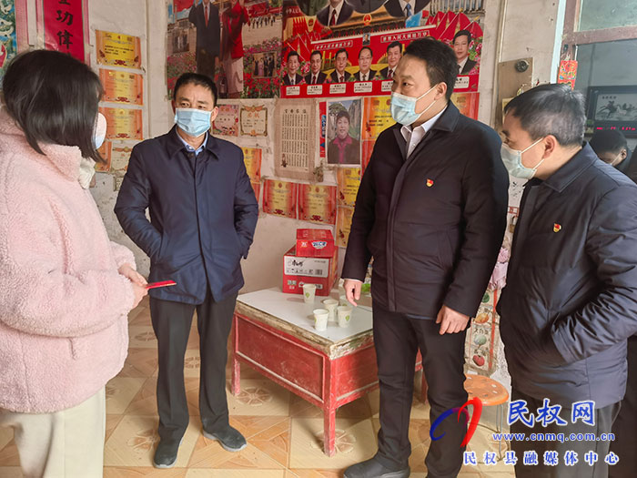 縣委常委、組織部長王義彬走訪慰問困難老黨員 和“春蕾女童”