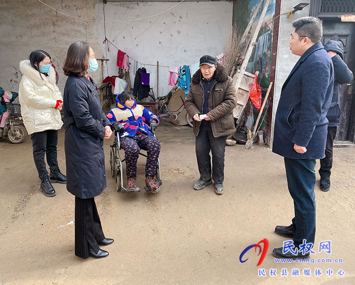 團縣委、婦聯(lián)、融媒體中心春節(jié)慰問送關懷，情暖退役軍人心