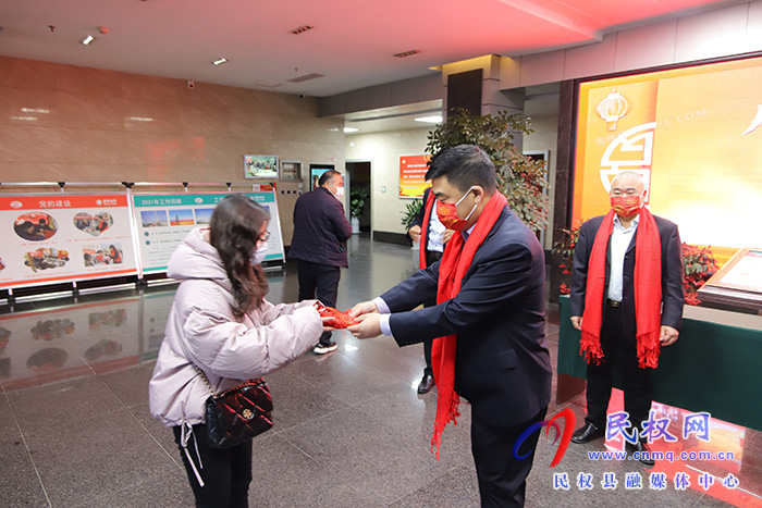 民權縣供電公司：新年上班第一天 團拜祝福賀開篇