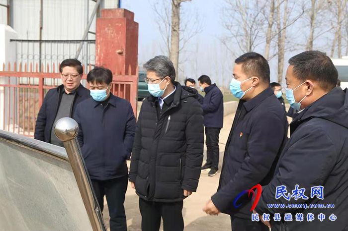 副市長(zhǎng)潘峰蒞民調(diào)研引黃河水、農(nóng)場(chǎng)種質(zhì)資源繁育等工作