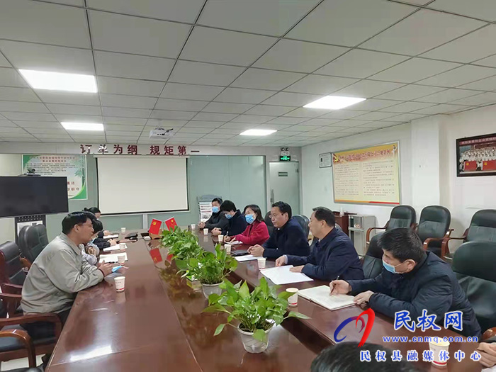 市領(lǐng)導(dǎo)姬脈常、劉彥華到民開(kāi)展助企日活動(dòng)