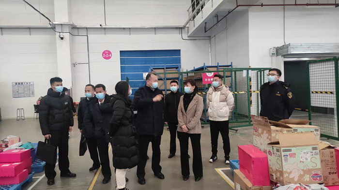 縣委常委、副縣長于茜到新鄭海關(guān)學習調(diào)研