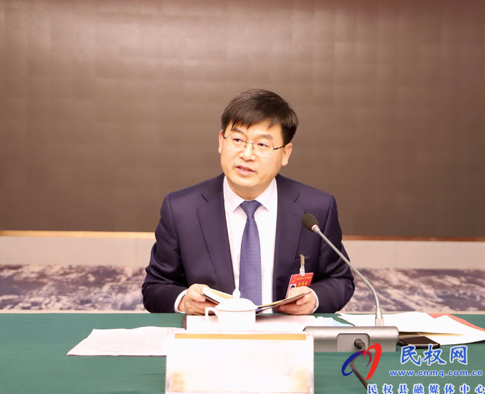 市五屆人大七次會(huì)議民權(quán)縣代表團(tuán)第一次會(huì)議召開