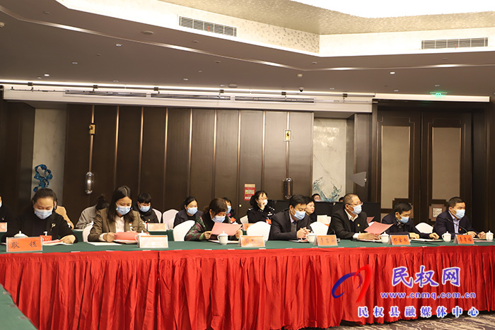 市五屆人大七次會議民權(quán)縣代表團(tuán)召開第四次會議