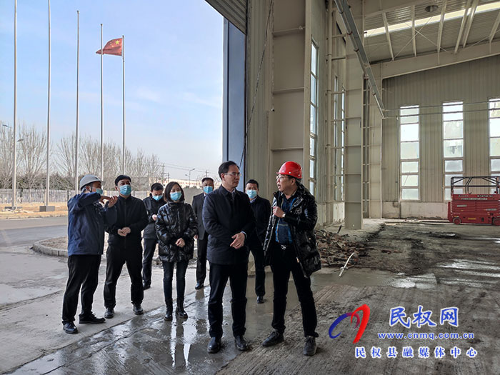 縣委常委、常務(wù)副縣長王景義調(diào)研企業(yè)運(yùn)營情況