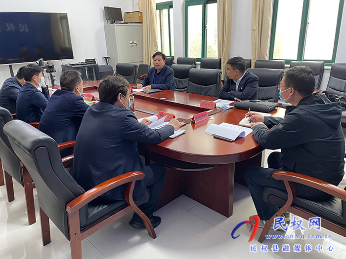 我縣召開110千伏綠洲變項目工作推進會