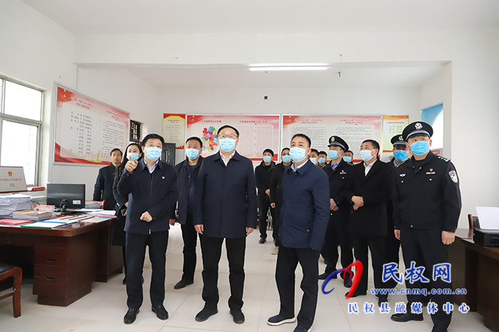 縣委副書記栗團結(jié)調(diào)研疫情防控、禁毒和“三零”創(chuàng)建等工作