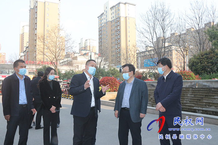市委常委、常務(wù)副市長張家明到民檢查疫情防控工作
