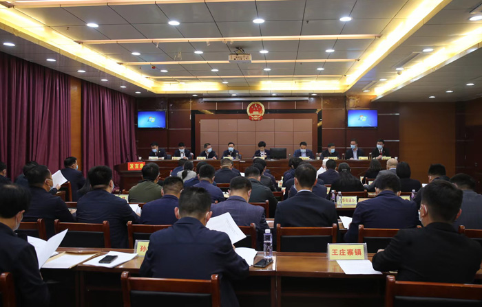 民權縣第十五屆人大常委會第三十八次會議召開